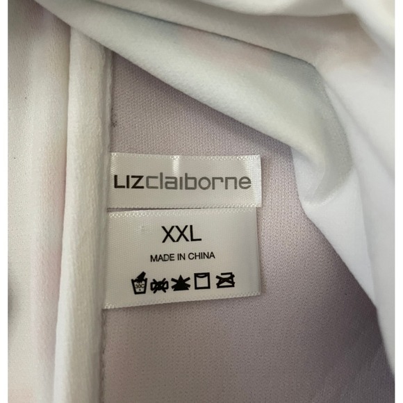 Liz Claiborne Floral Tankini Swimwear Womens Plus XXL Padded Beach Multicolor - Picture 4 of 16